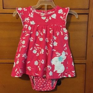 Just For You by Carters bunny one piece